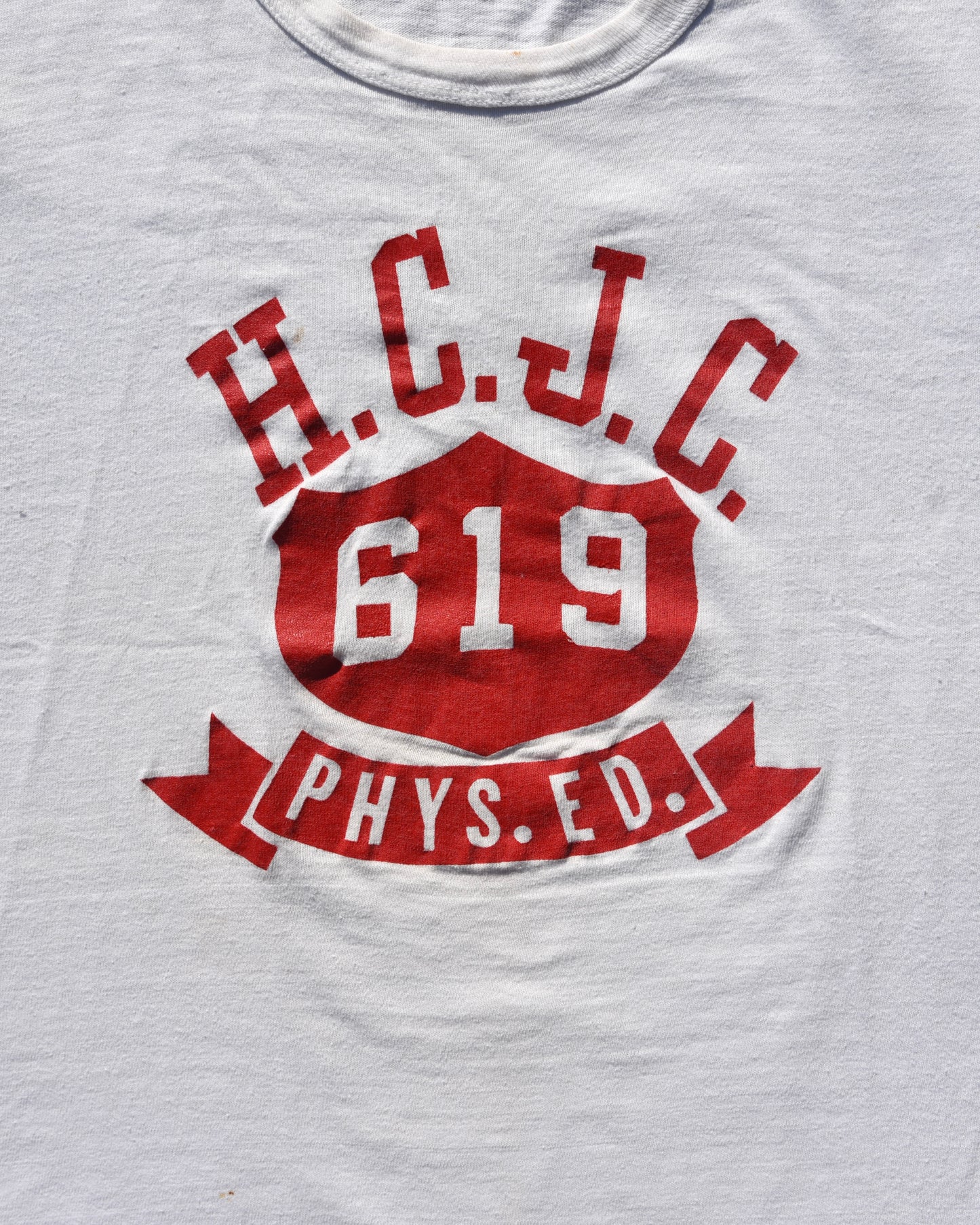 1950s Russell Southern HCJC Phys Ed Tshirt