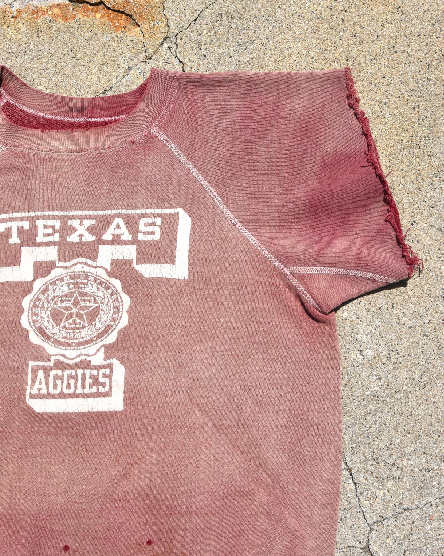 1960s Sun Faded Texas Aggies Sweatshirt
