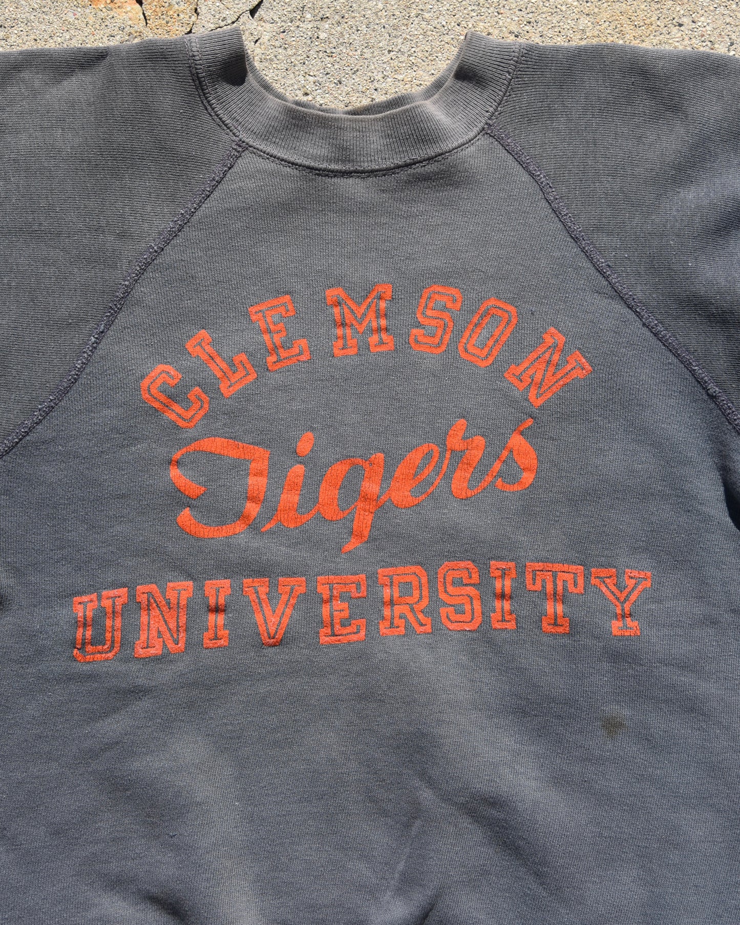 1950s Champion Clemson Tigers University Sweatshirt