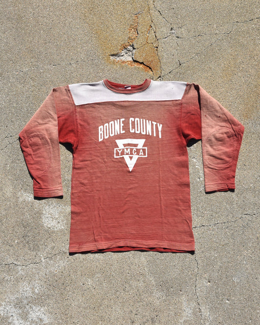 1950s Sun Faded Boone County YMCA Jersey
