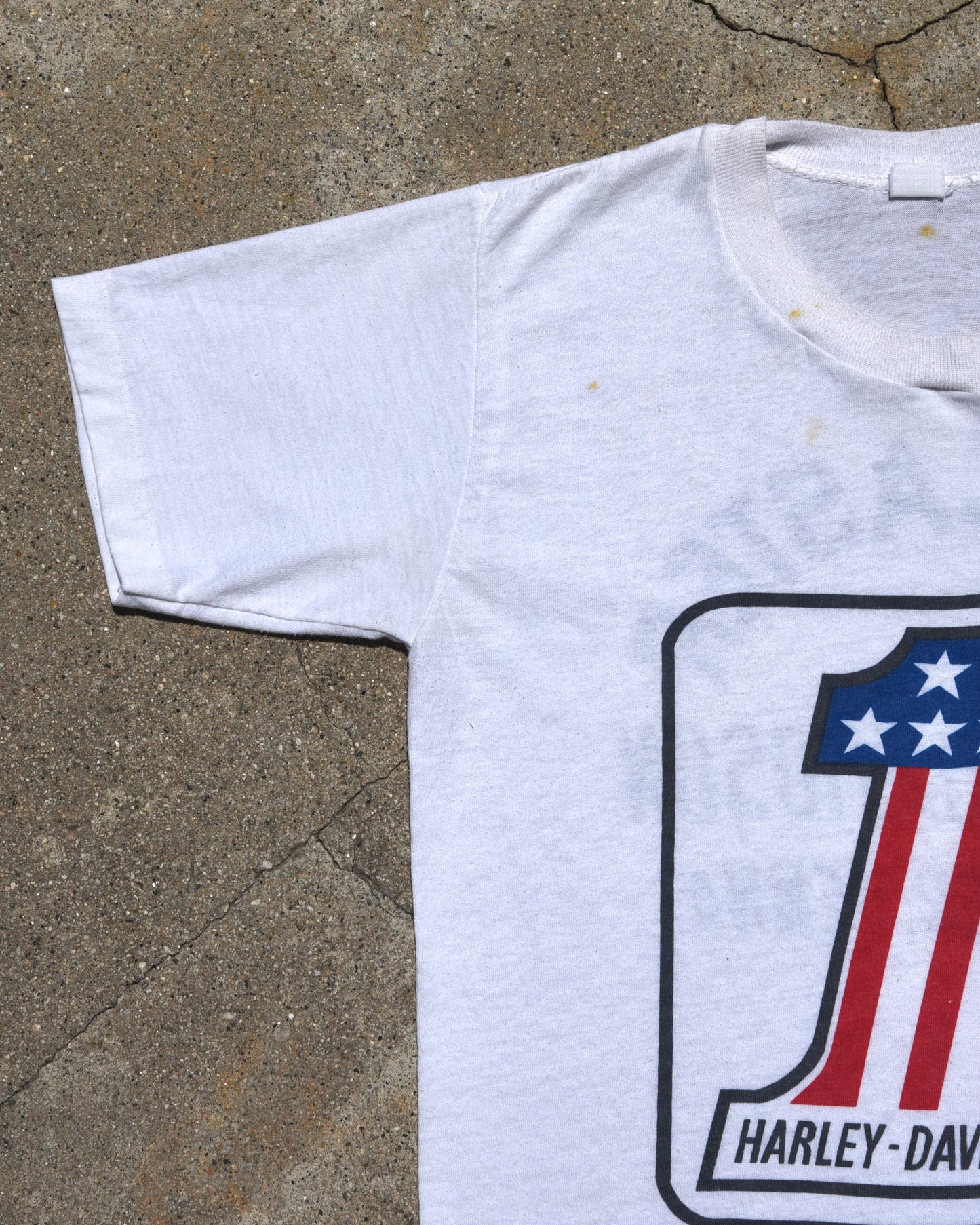 1970s Harley Davidson Lancaster Tshirt