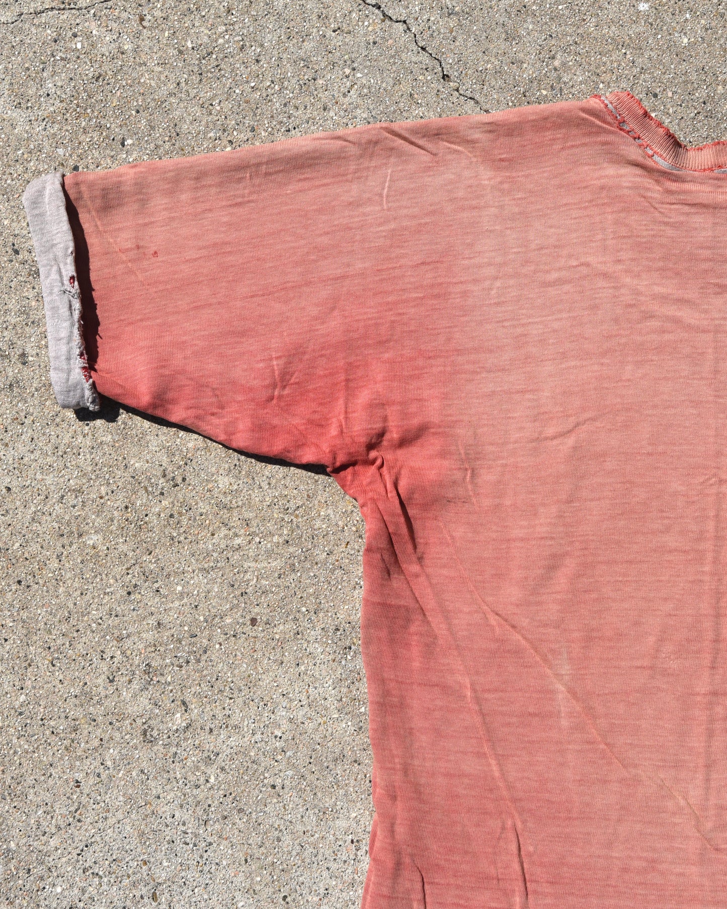 1950s Sun Faded Lamont Red Devils Double Face Jersey