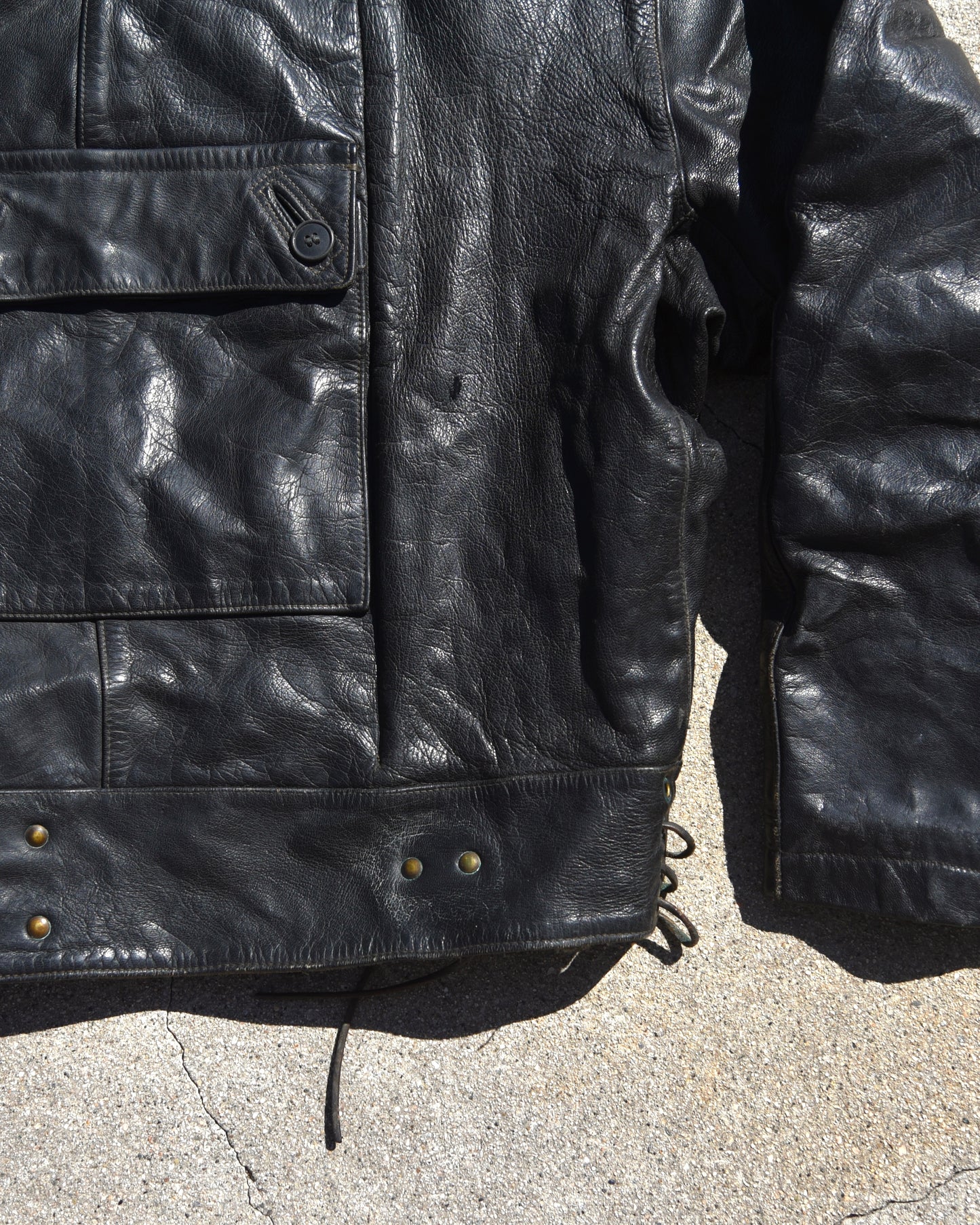 1950s Oljon Malung Swedish Motorcycle Dispatch Jacket
