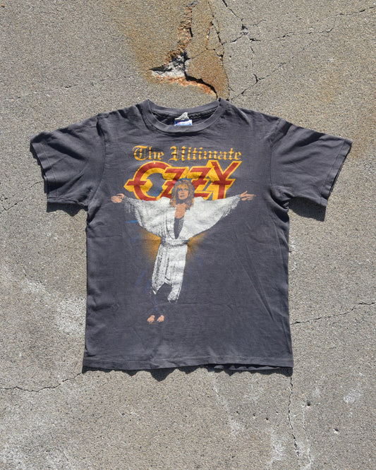 1980s Faded Ozzy Osbourne The Ultimate Tour Tshirt