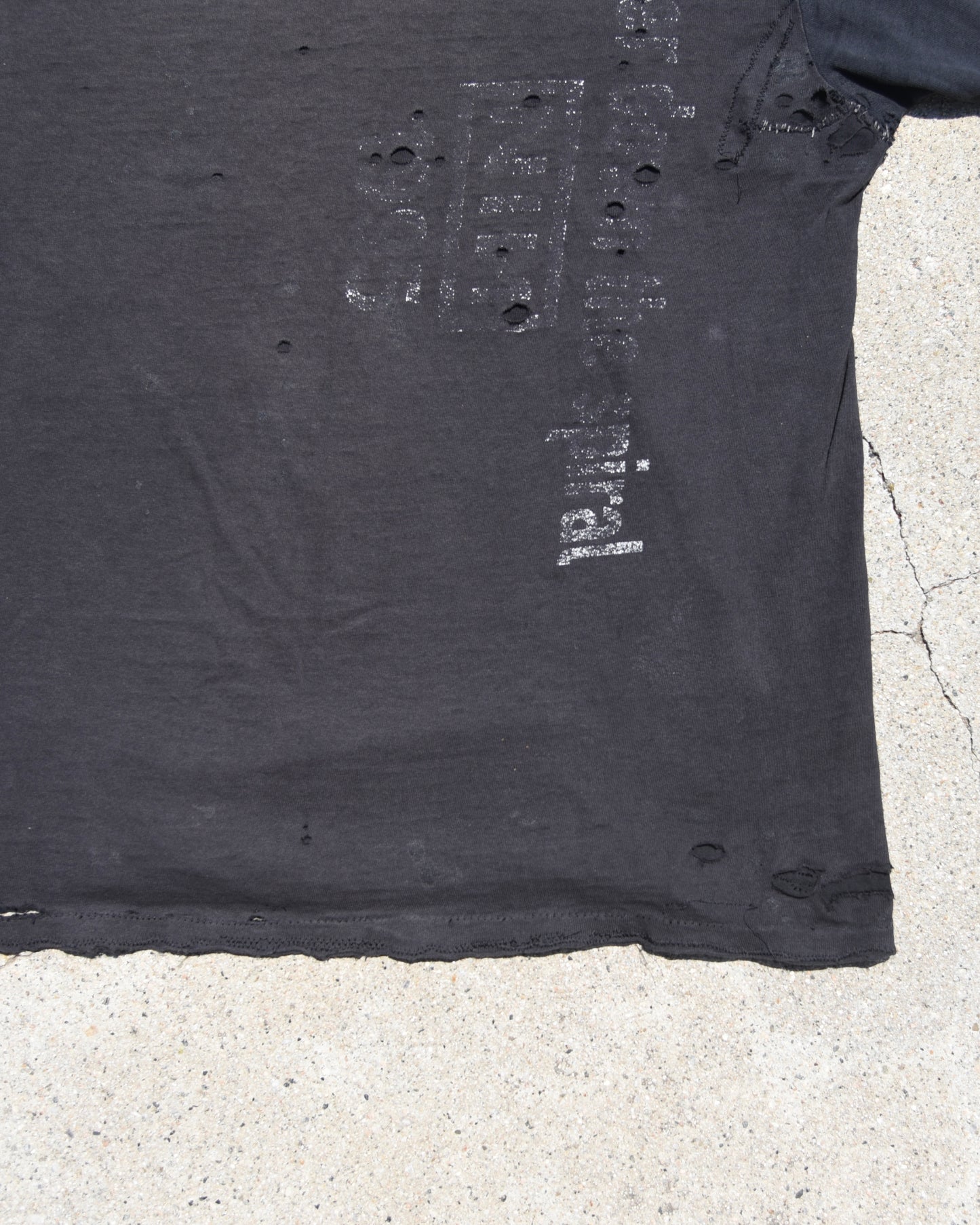 1995 Thrashed and Repaired Nine Inch Nails Further Down The Spiral Tshirt