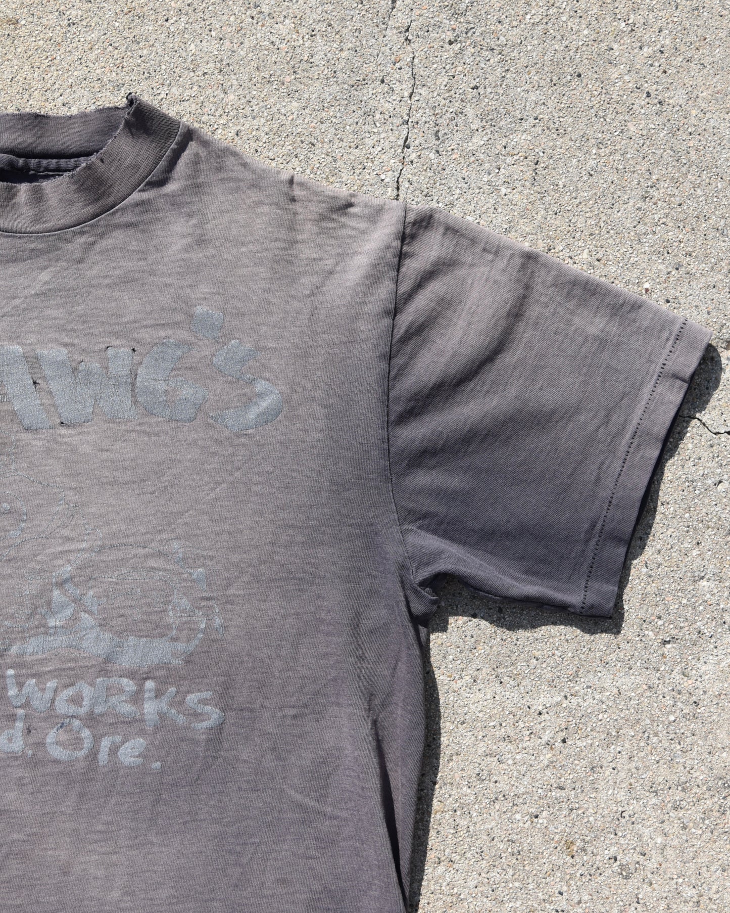 1970s Sun Faded Mr. Hawgs Harley Tshirt