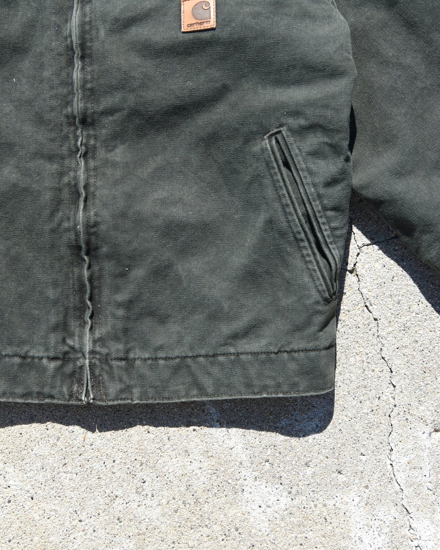 Carhartt J97 MOS Moss Green Detroit Jacket - Small