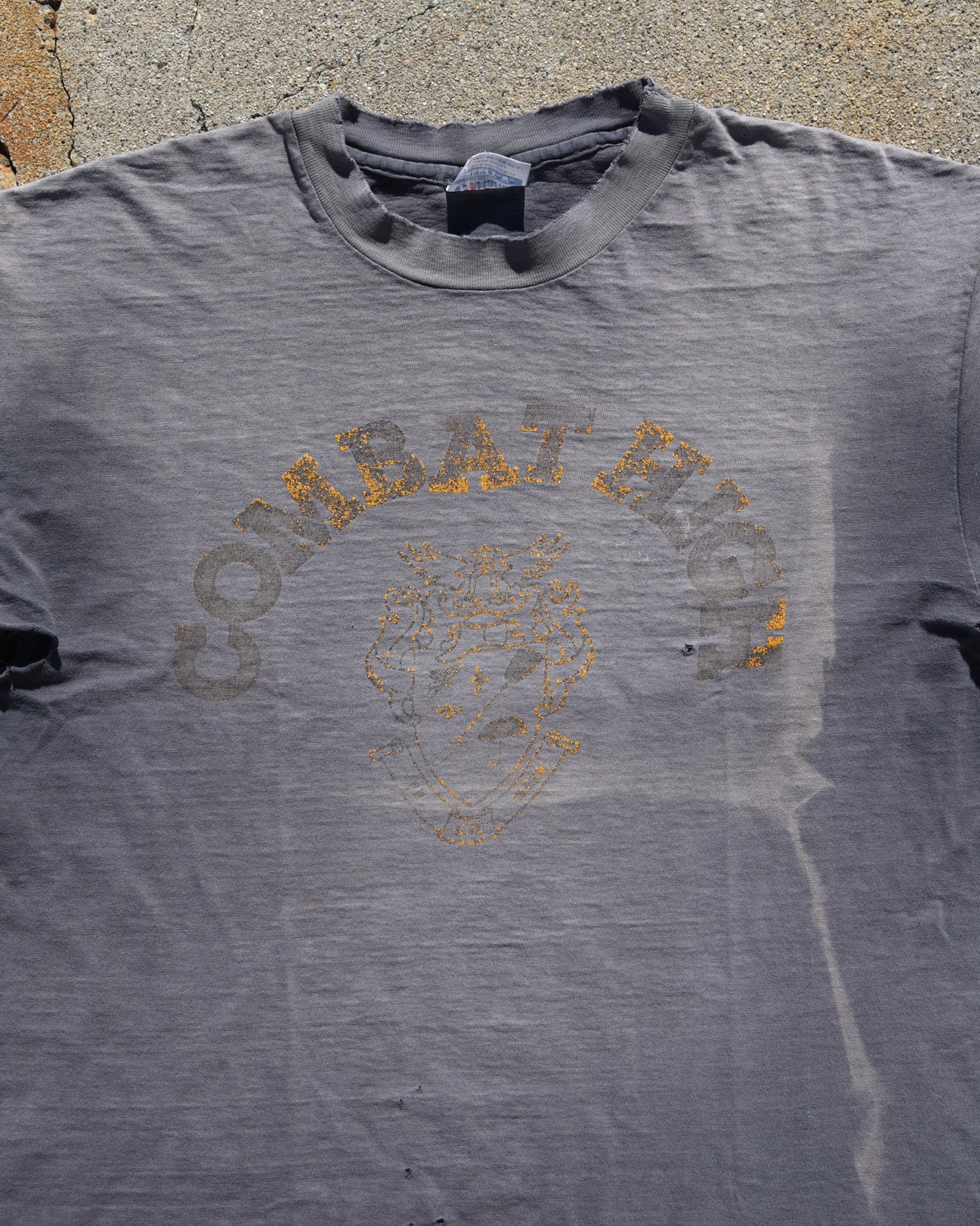 1980s Sun Faded Combat High Tshirt