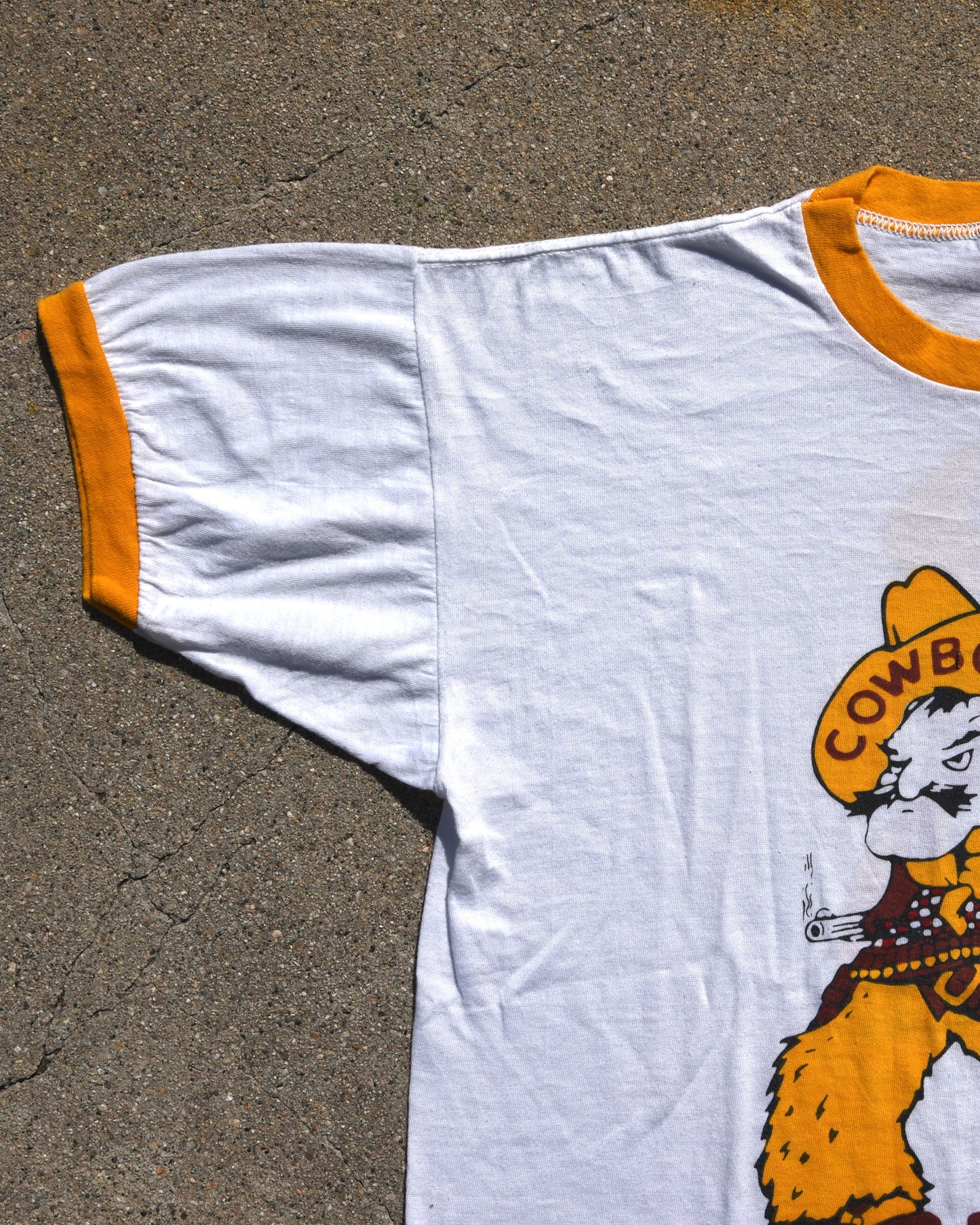 1970s Cowboy Ringer Tshirt