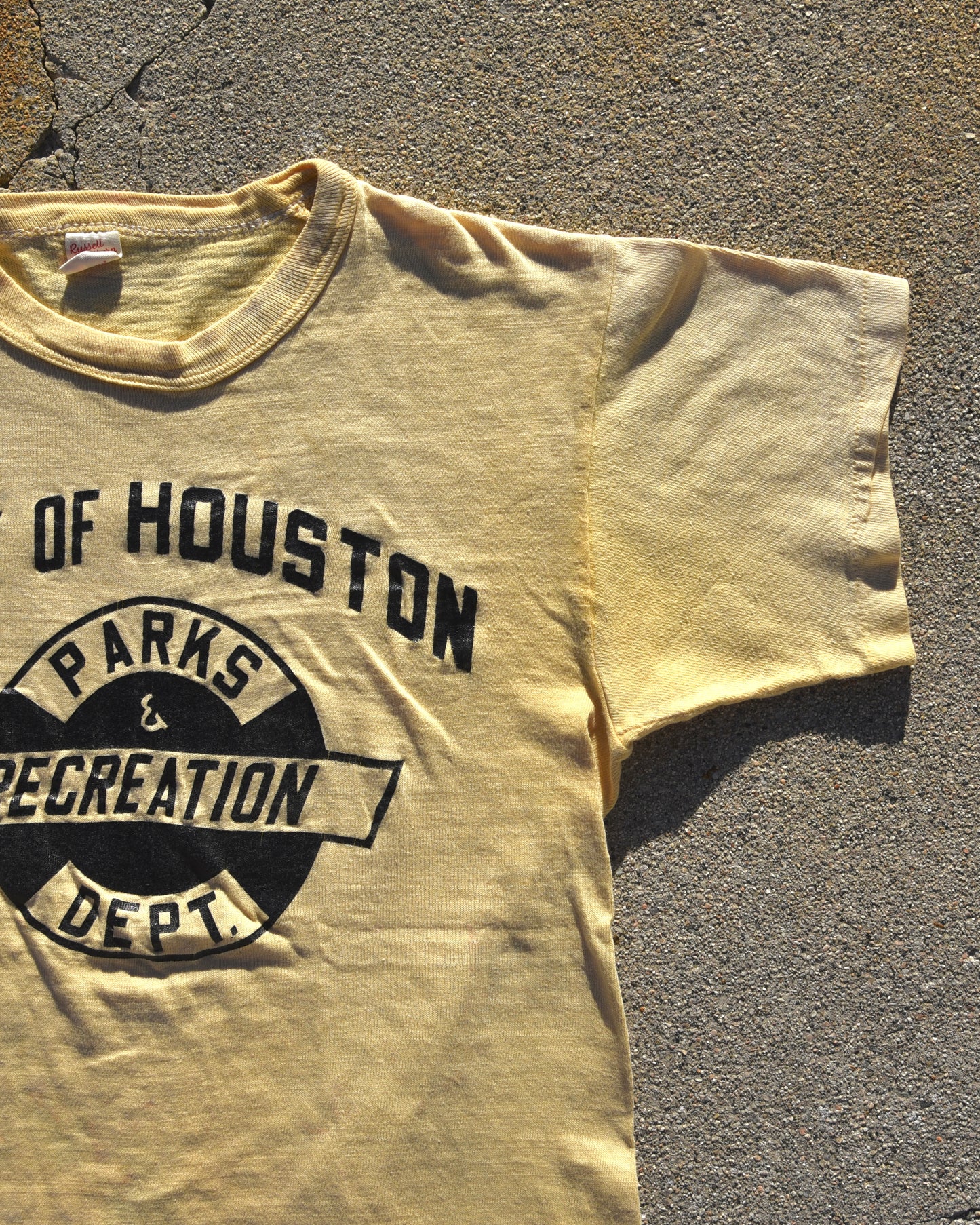 1960s Russell Southern City of Houston Parks and Rec Tshirt