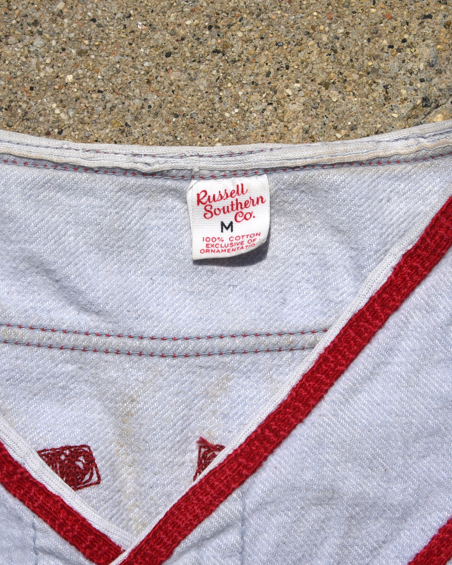 1950s Devils Chainstitched Baseball Jersey