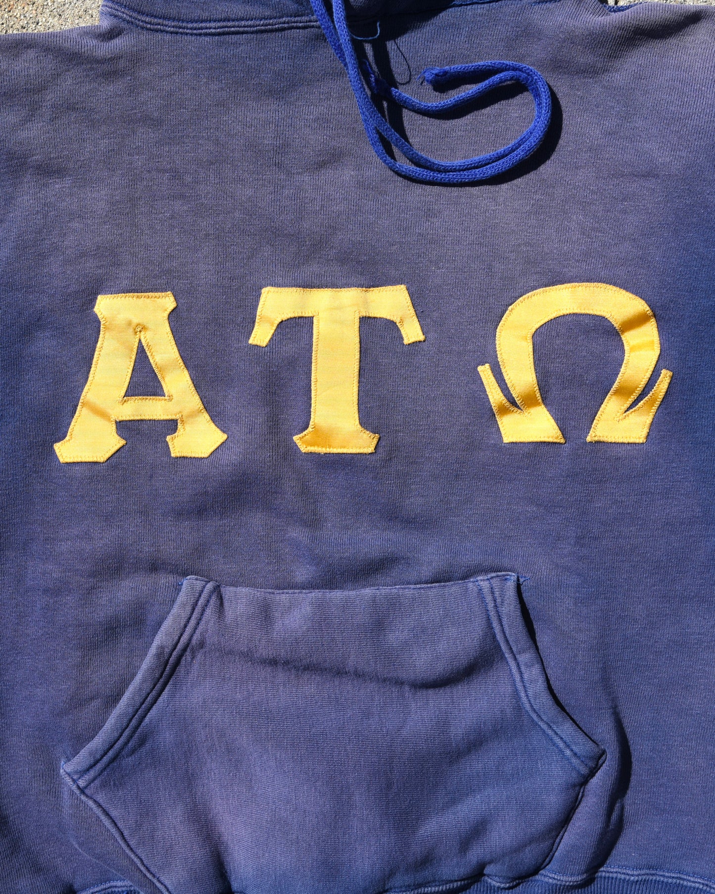 1950s Sun Faded Fraternity Hoodie