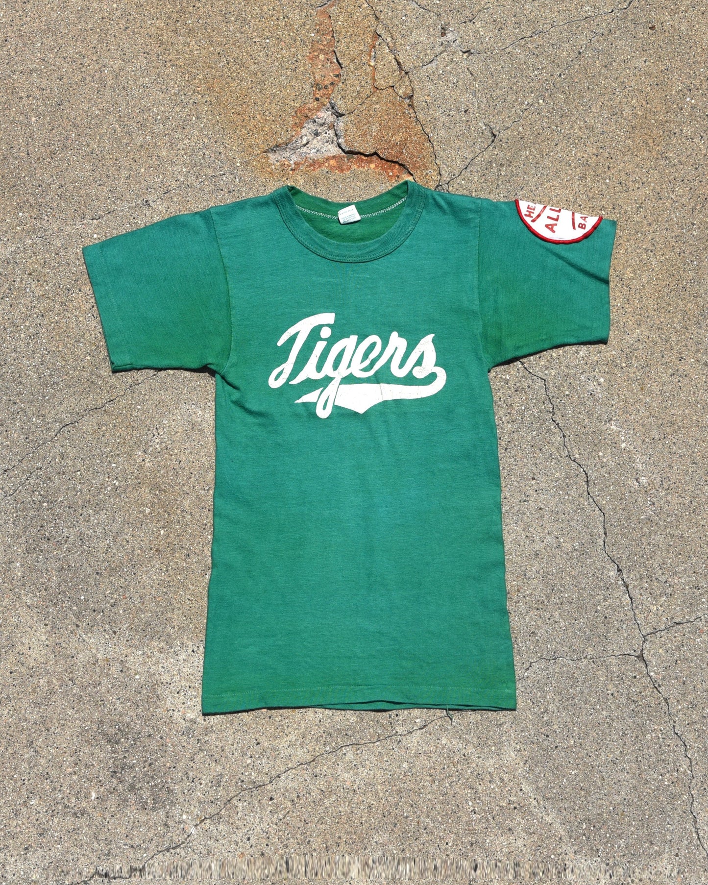 1970s Tigers Baseball Baby Tshirt
