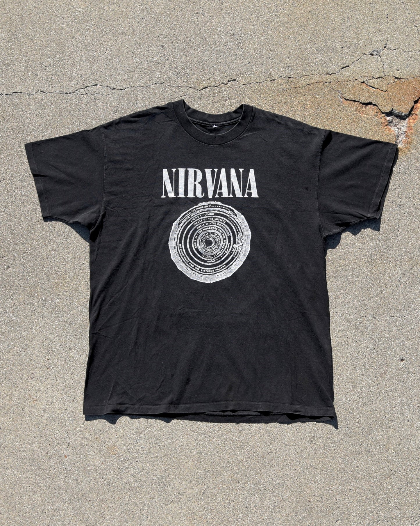 1989 Nirvana Vestibule Tshirt - Official Band Tee