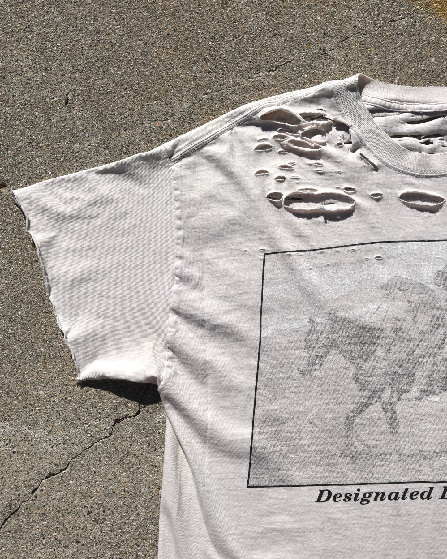 Y2K Thrashed Designated Driver Cowboy Tshirt