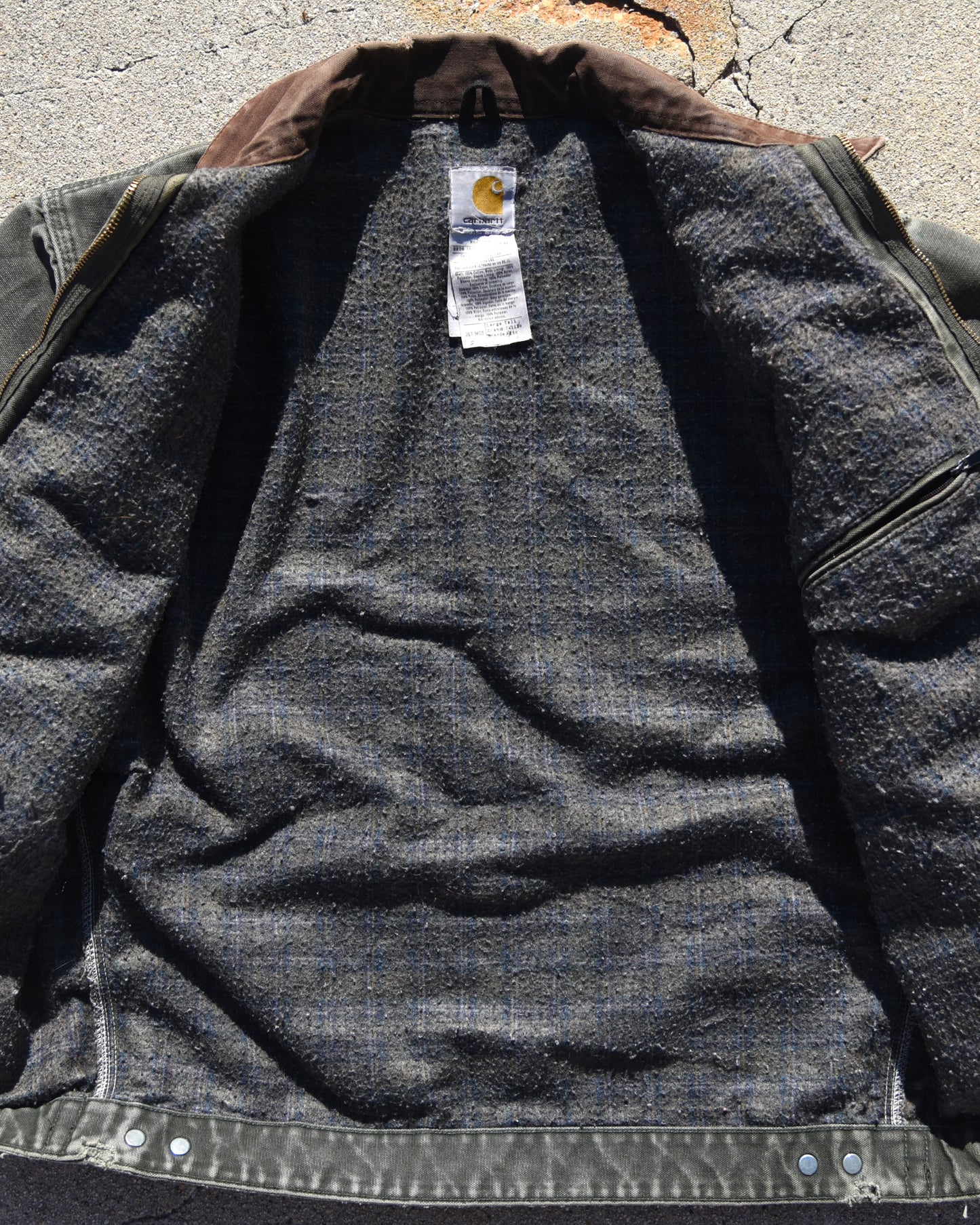 Carhartt J97 MOS Moss Green Detroit Jacket - Large Tall