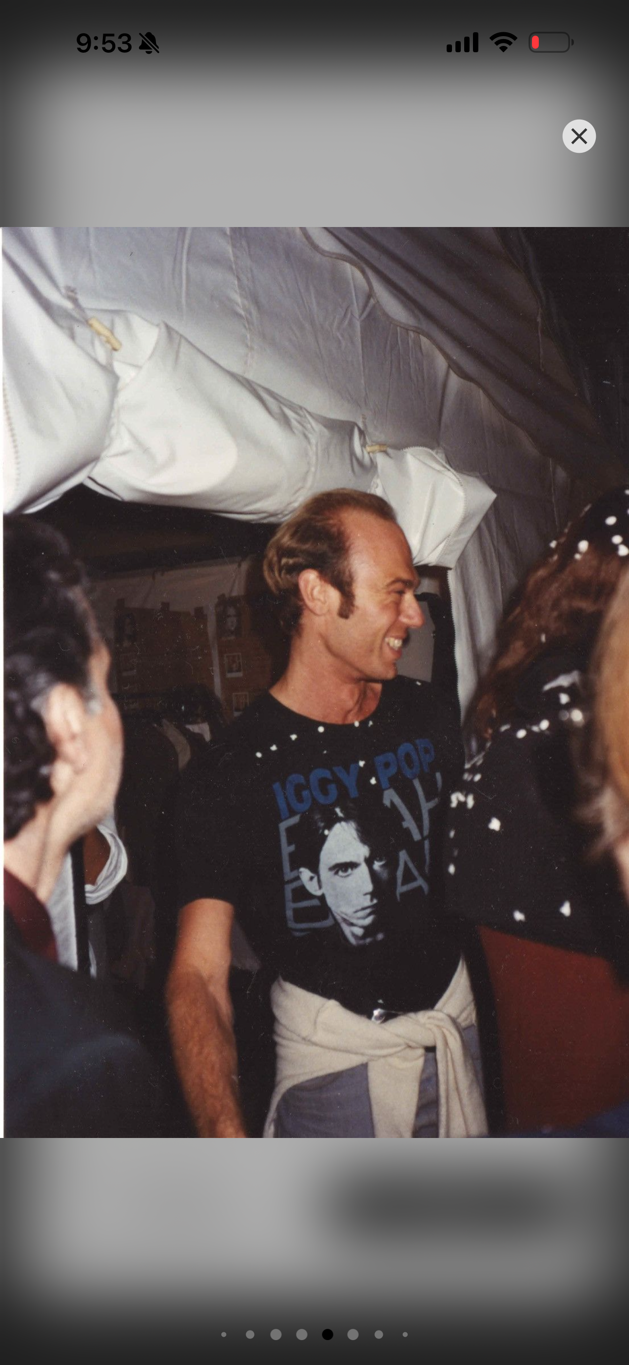 1986 Iggy Pop Blah Blah Blah Tshirt