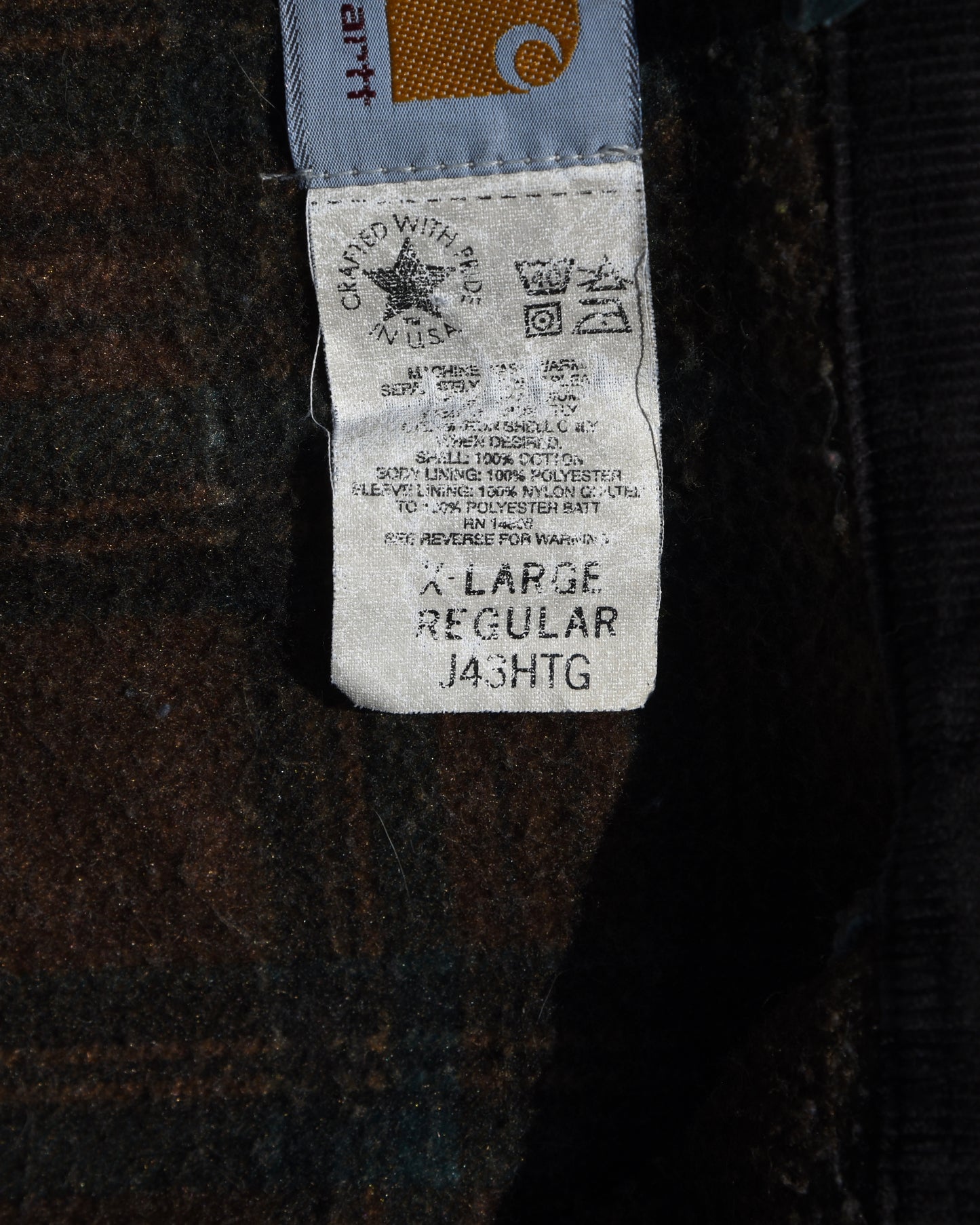 Carhartt Detroit J43HTG Hunter Green XL