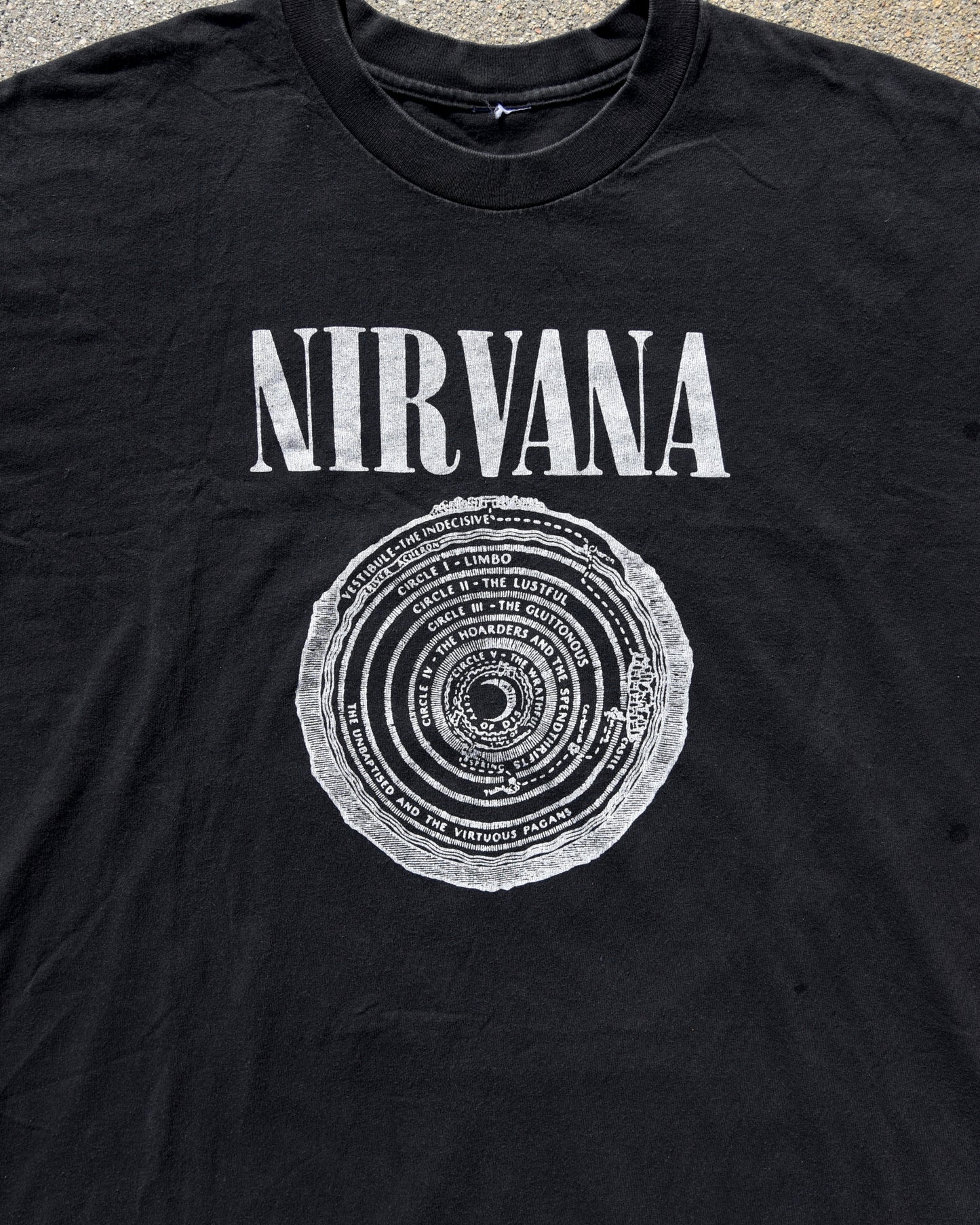 1989 Nirvana Vestibule Tshirt - Official Band Tee