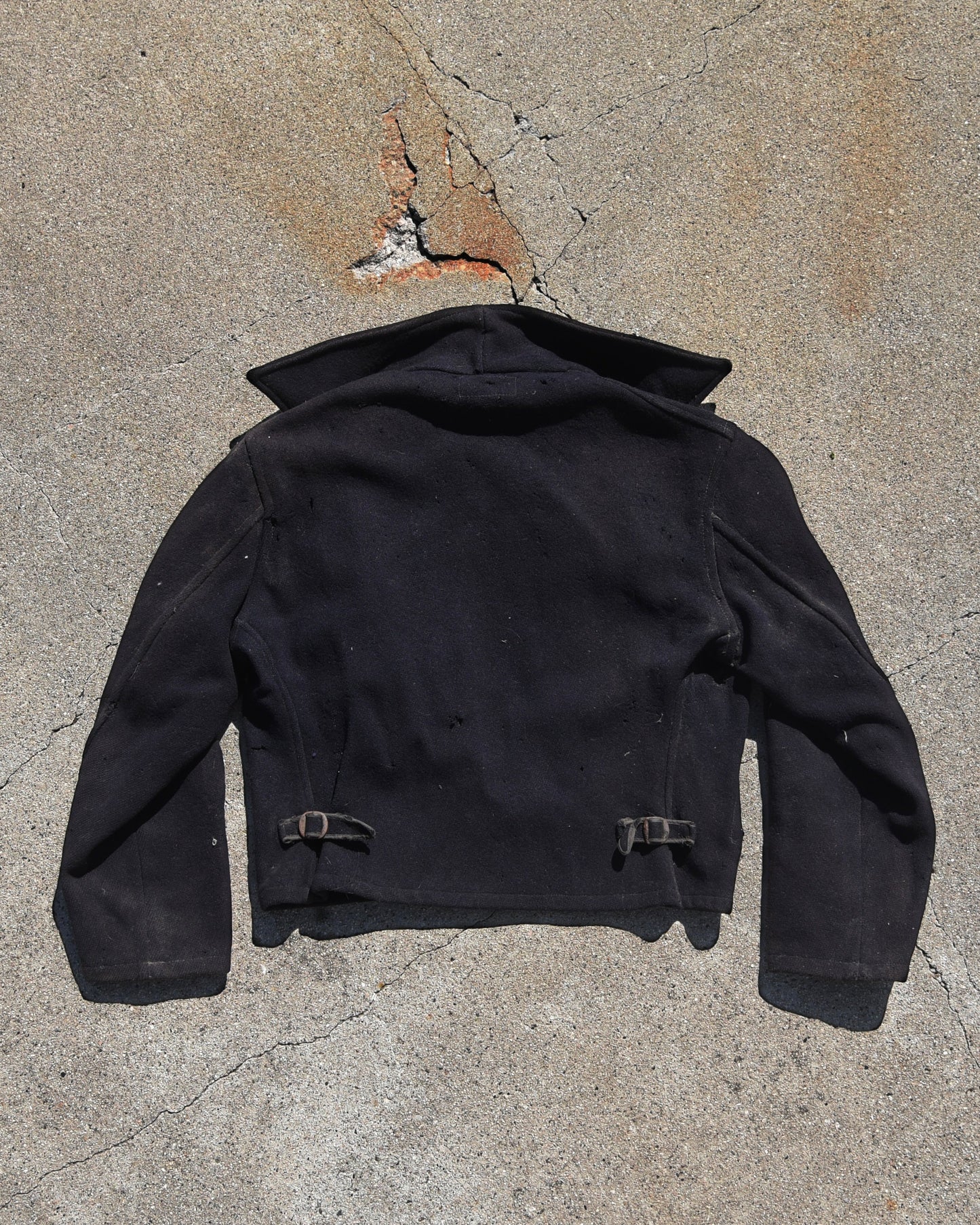 True Vintage 1950s Wool Buckleback Jacket - Thrashed