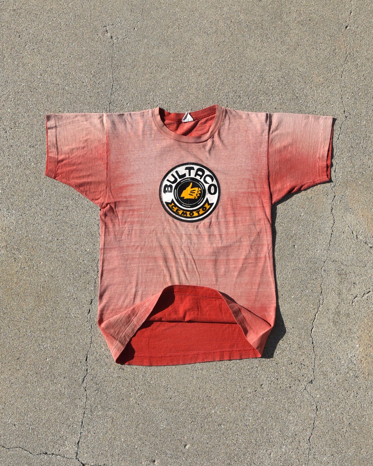1960s Champion Bultaco Cemoto Motorcycles Tshirt - Sun Faded