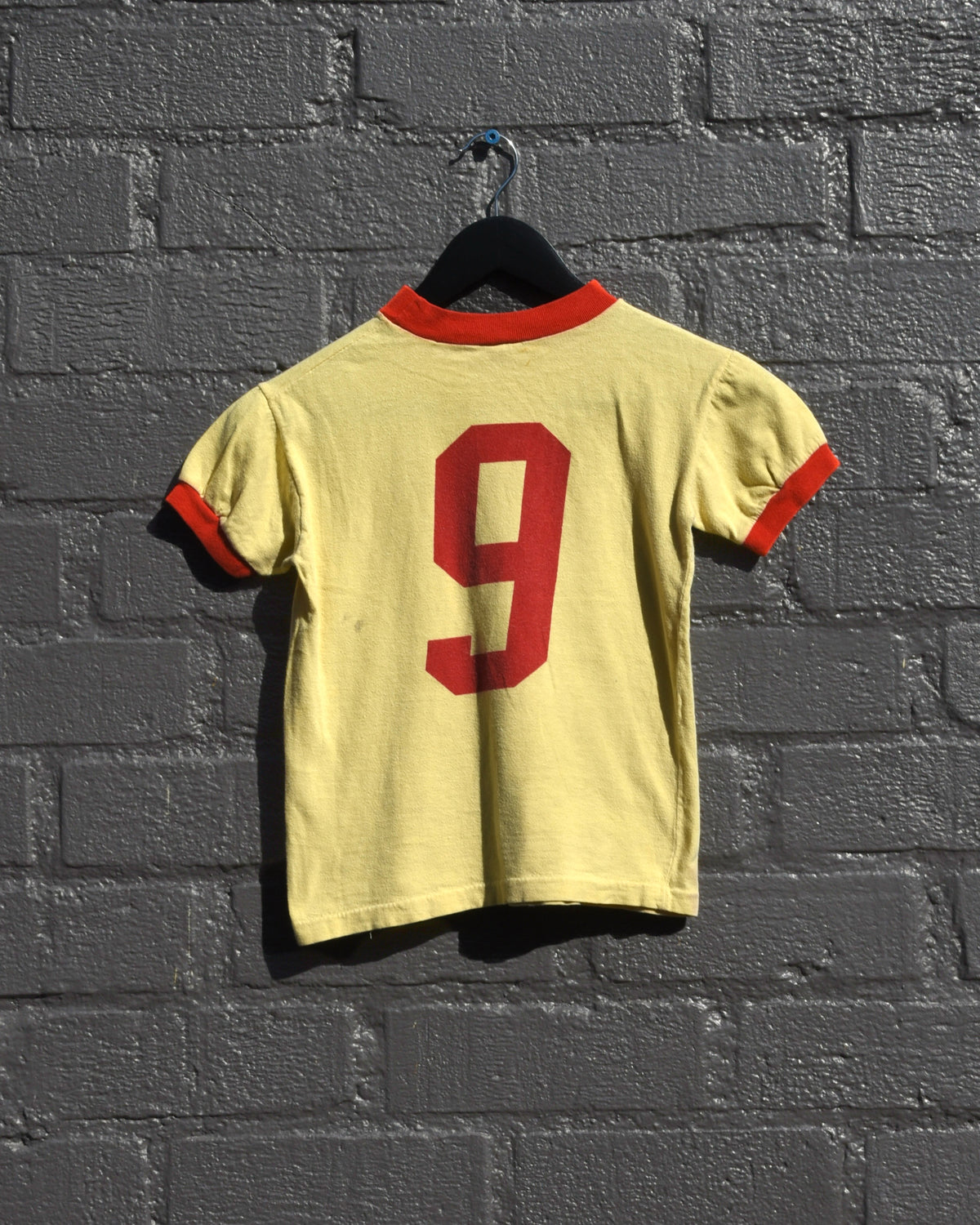 1970s 9 Ringer Femme Tshirt