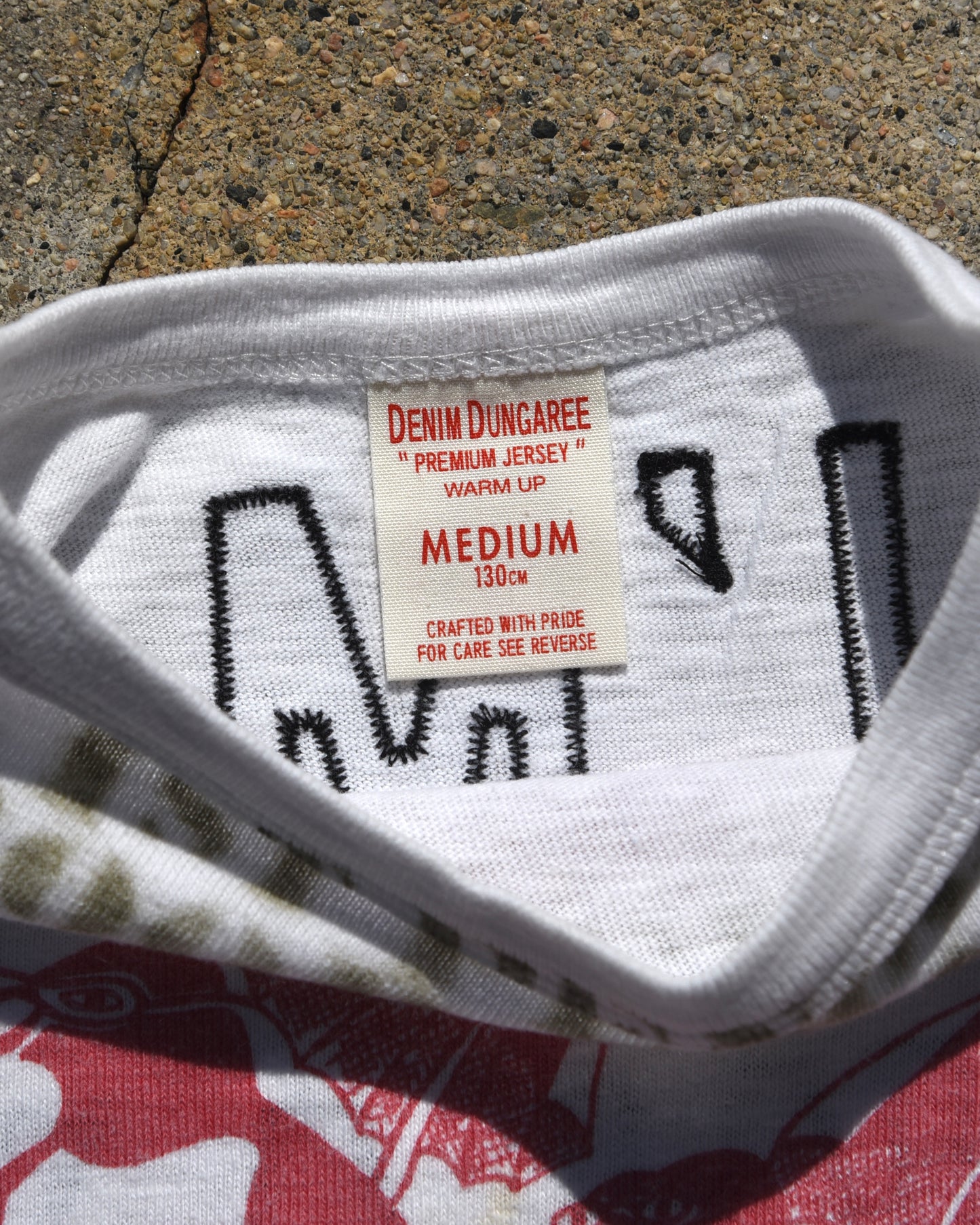 Denim Dungaree 1st Penguin Tshirt