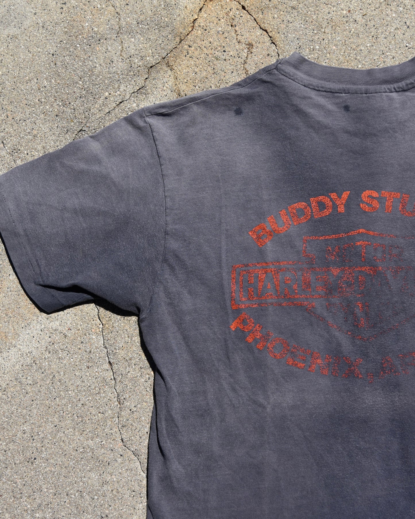 1980s Sun Faded Live To Ride Harley Davidson Tshirt