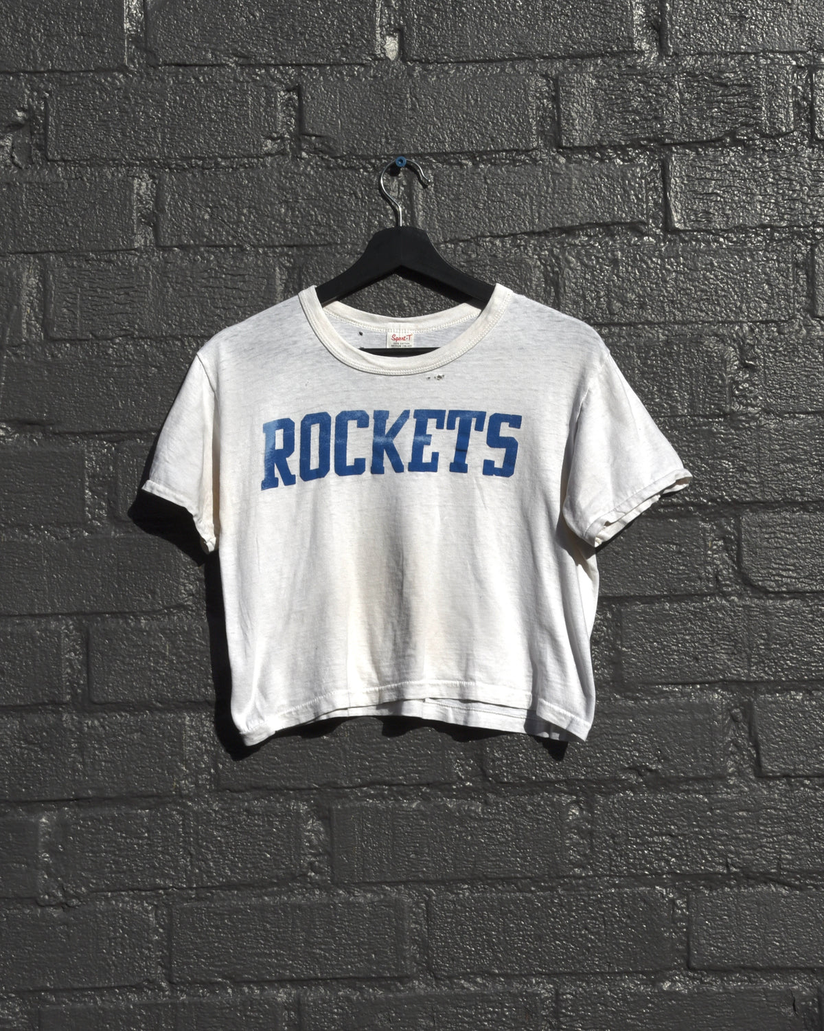 1970s Rockets Cropped Tshirt