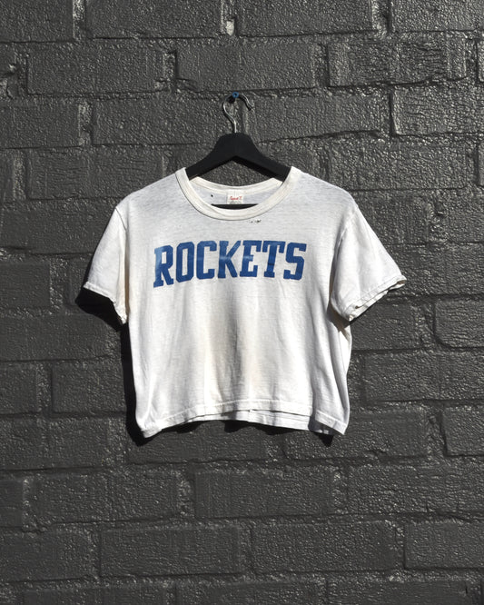 1970s Rockets Cropped Tshirt