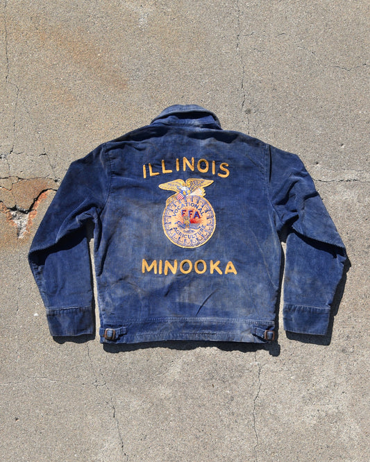 1960s Sun Faded FFA Jacket Talon Zip