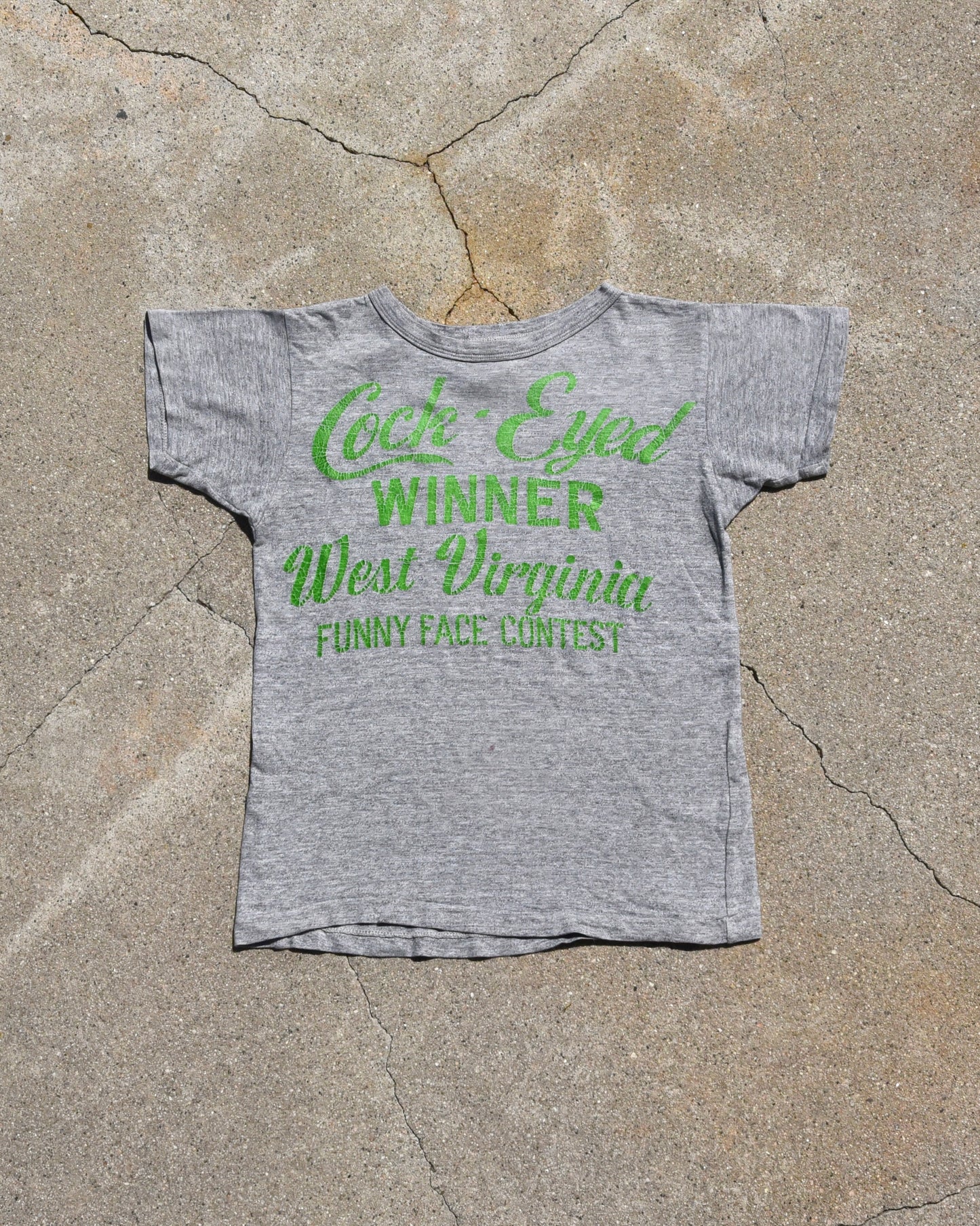 Denim Dungaree Cock-Eyed Contest Tshirt