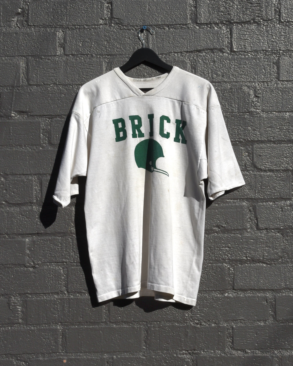 1970s Brick Cotton Football Jersey