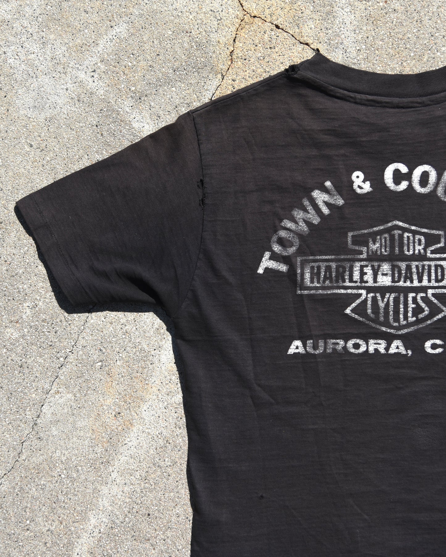 1980s Add Six More Inches Harley Davidson Tshirt