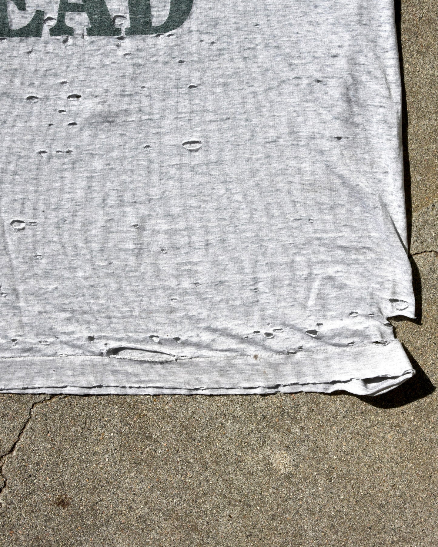 The Smiths 1980s Thrashed Single Stitch - The Queen Is Dead Tshirt