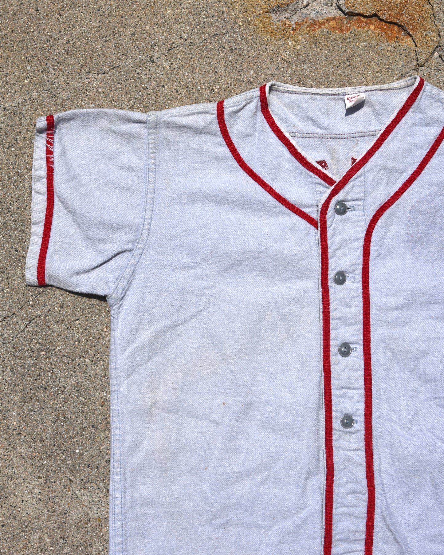 1950s Devils Chainstitched Baseball Jersey