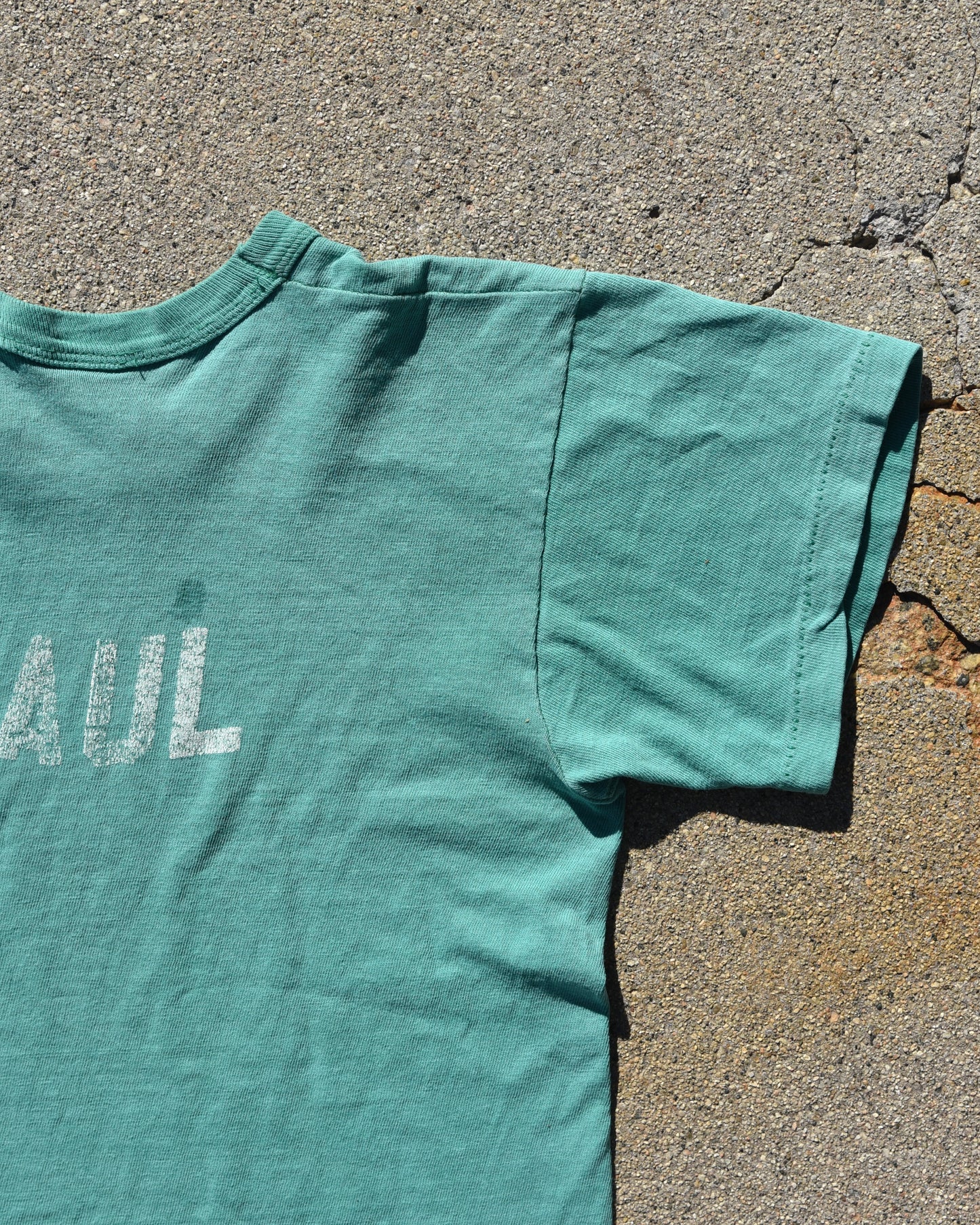 1970s Russell Athletic Tshirt - Faded Repaired