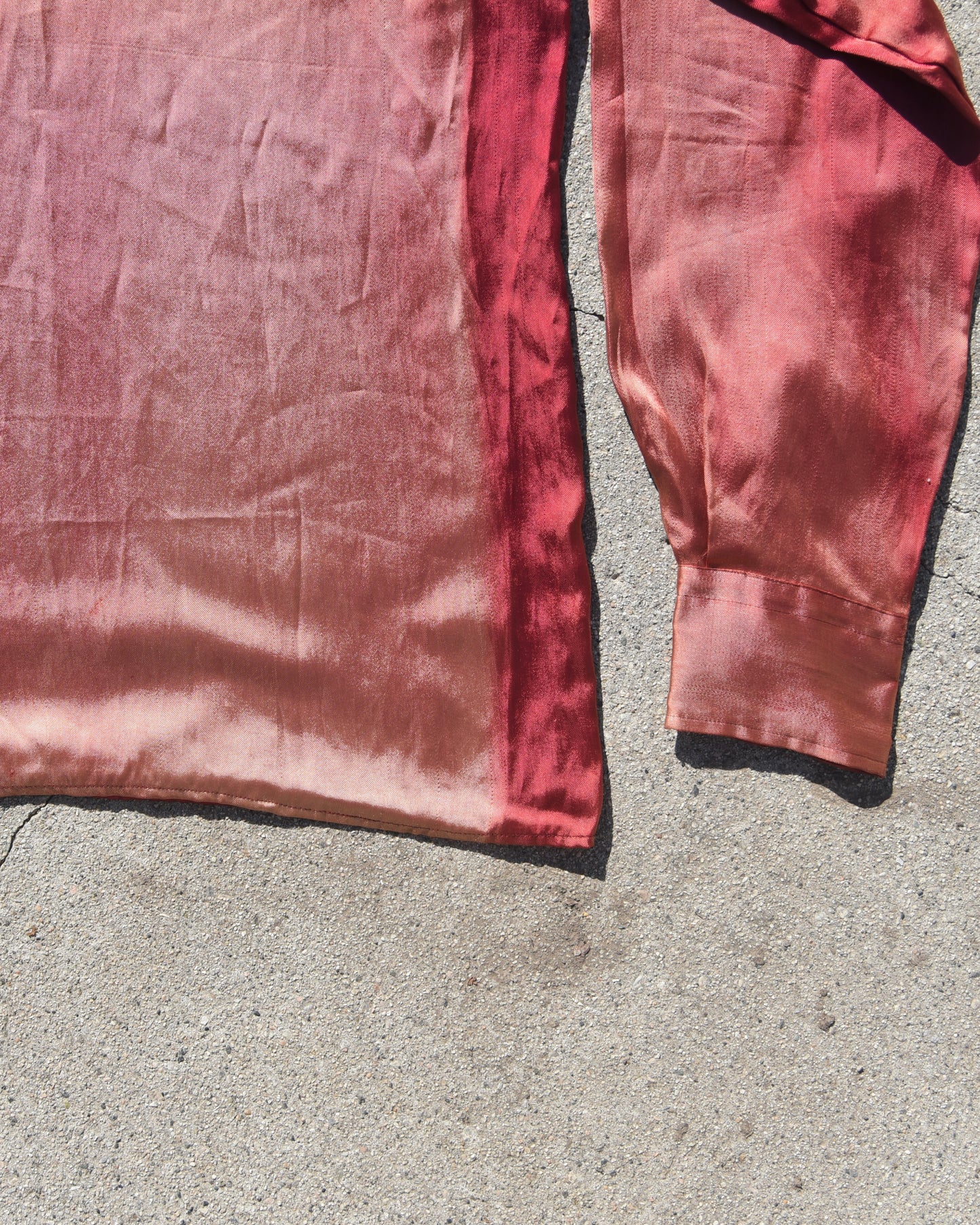 1950s Japanese Sukajan Satin Shirt