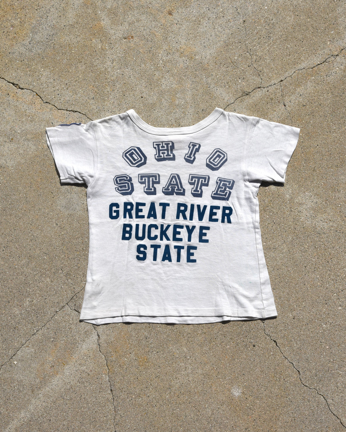 Denim Dungaree Ohio State Buckeye Tshirt