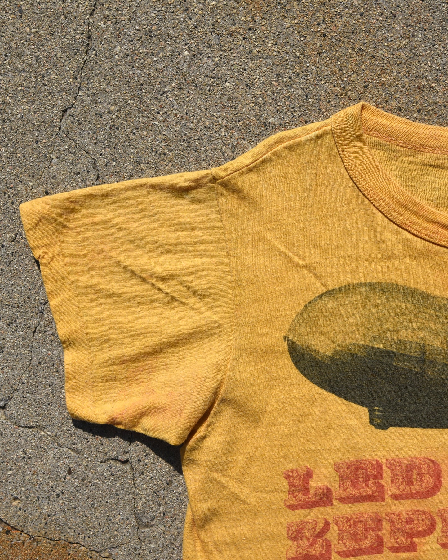 1970s Led Zeppelin Blimp Tshirt Medium