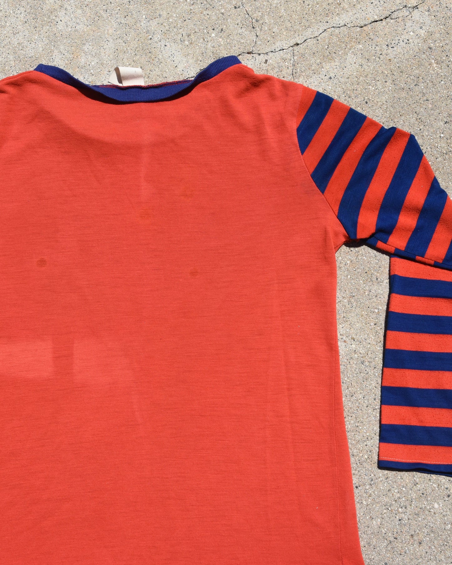 1960s Cotton Striped Jersey
