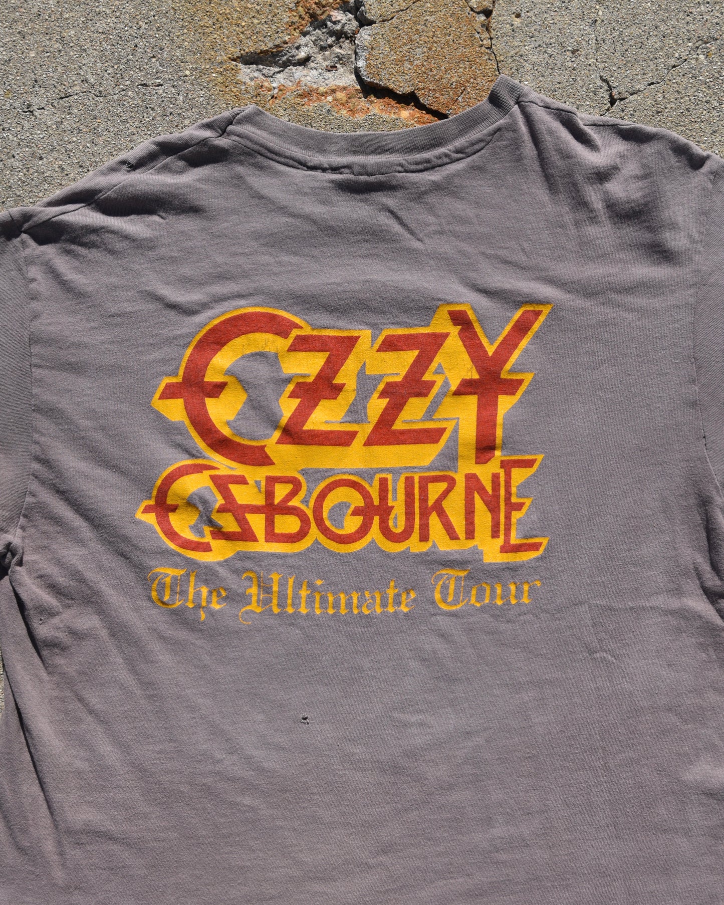 1980s Sun Faded The Ultimate Ozzy Osbourne Tshirt