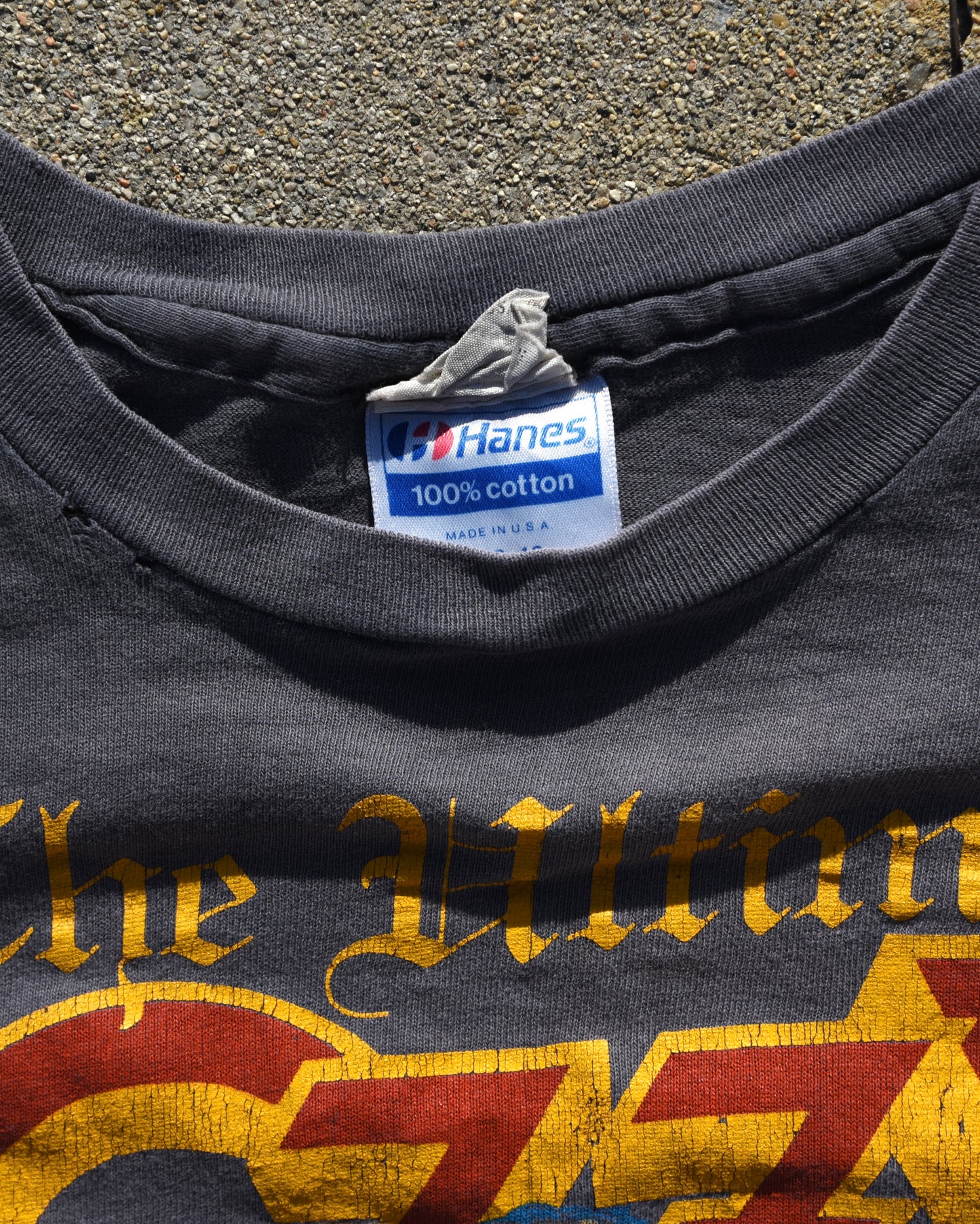 1980s Faded Ozzy Osbourne The Ultimate Tour Tshirt