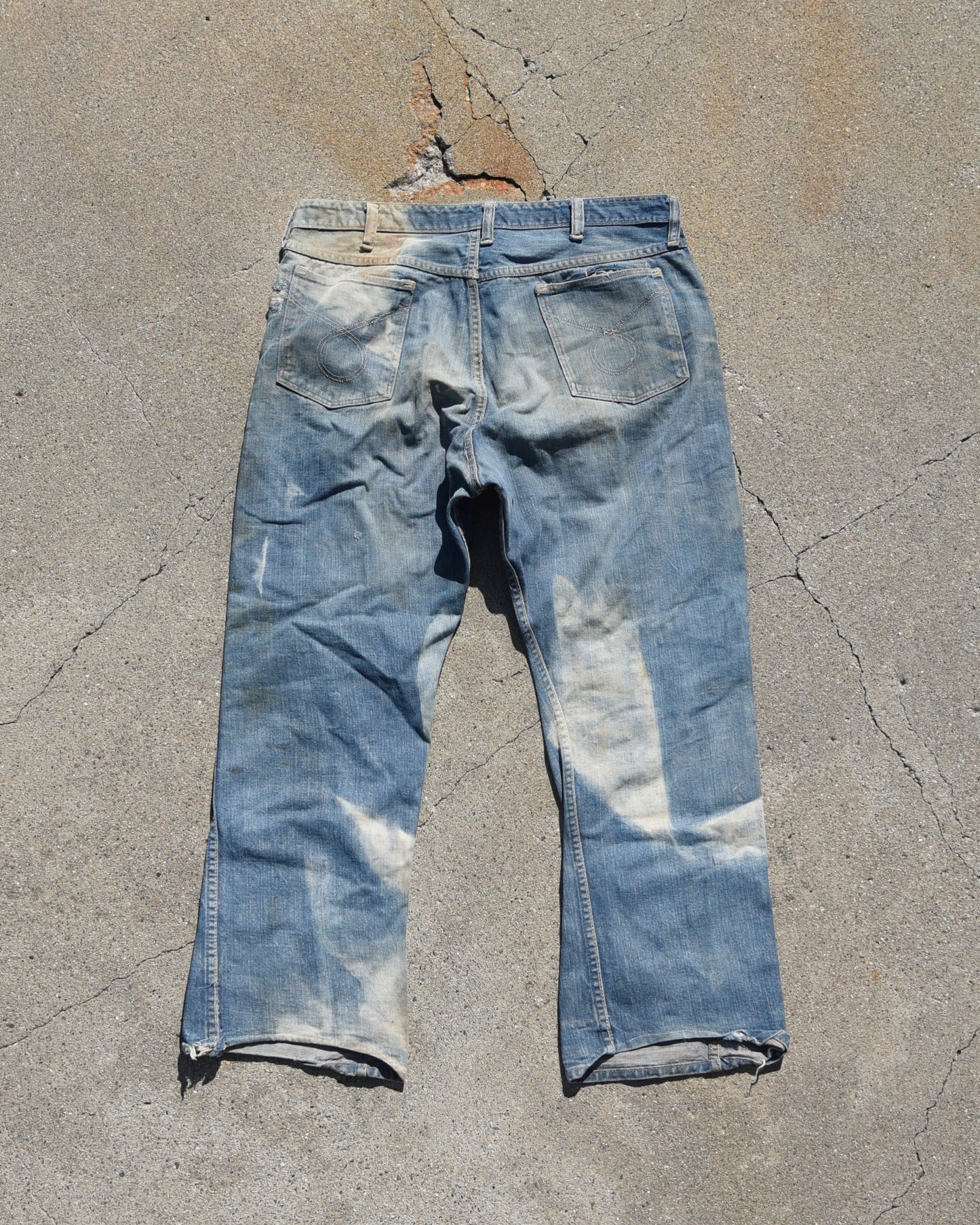 1950s Sun Faded Anthony’s Buckhide Carpenter Denim Jeans