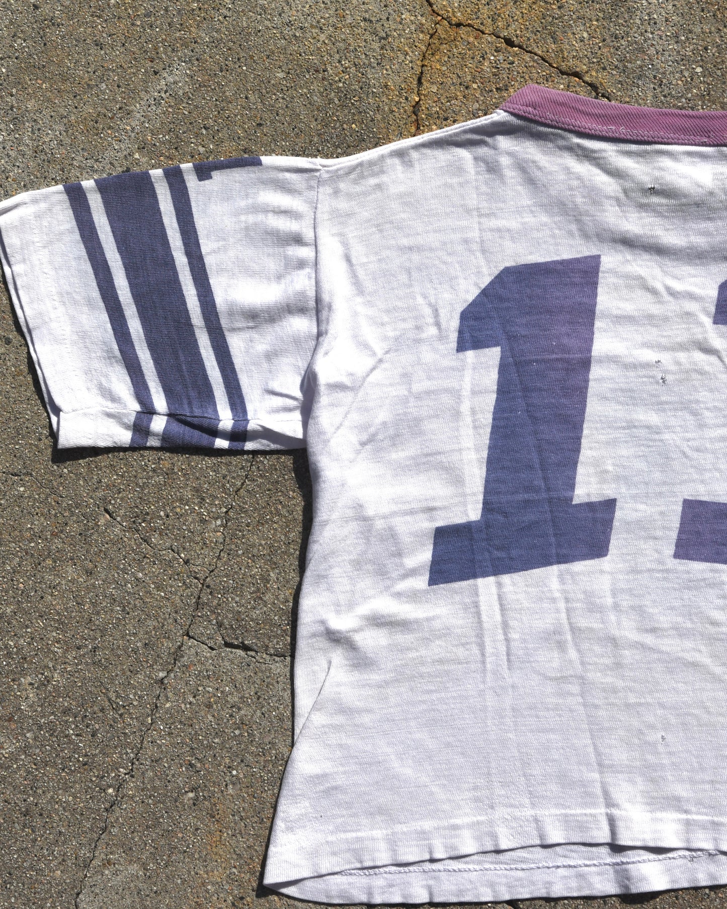 1950s Cotton Waterprint Football Jersey