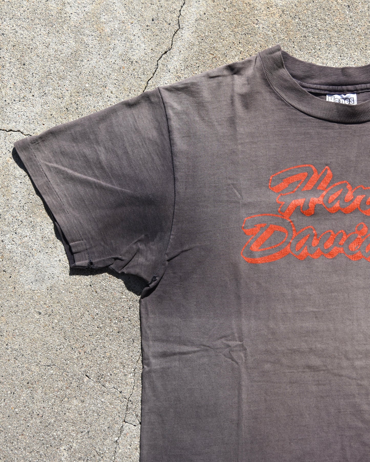 1980s Sun Faded Harley Davidson Tshirt