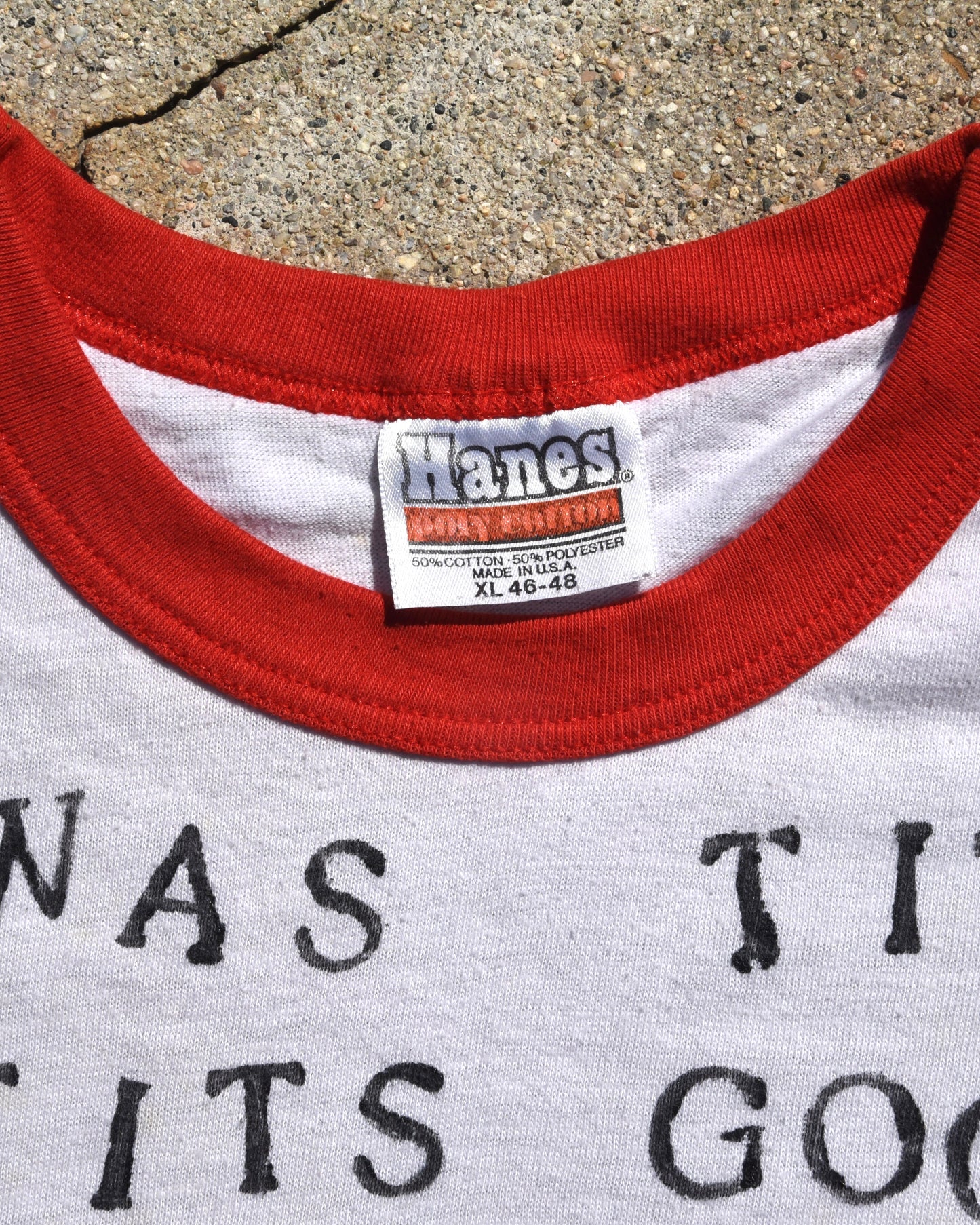 1980s That Was Tits Cropped Tshirt
