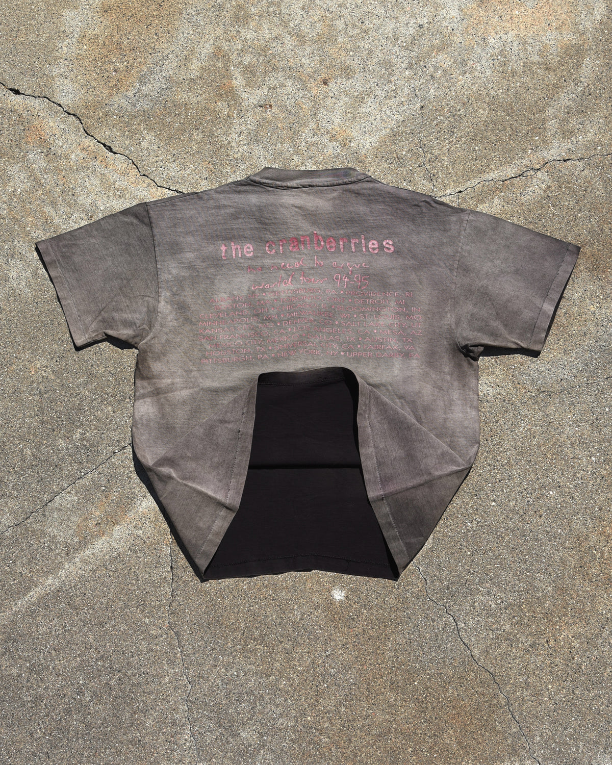 1994 Sun Faded The Cranberries No Need To Argue Tshirt