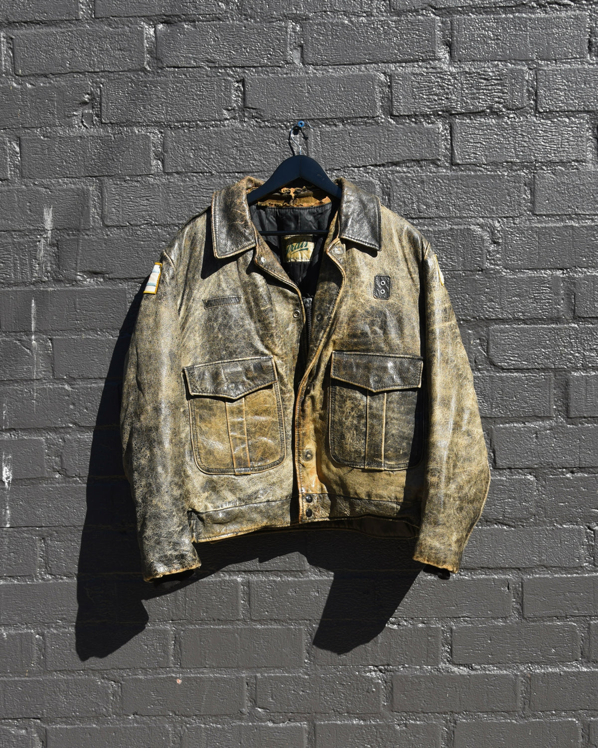 1960s Chicago PD Leather Jacket