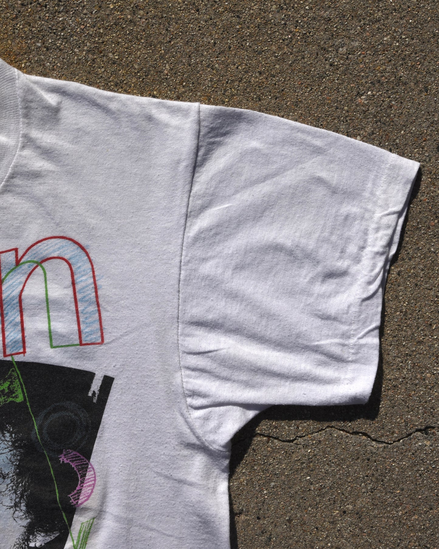 1986 Bob Dylan x Tom Petty and The Heartbreakers Alone Together True Confessions Tour Tshirt